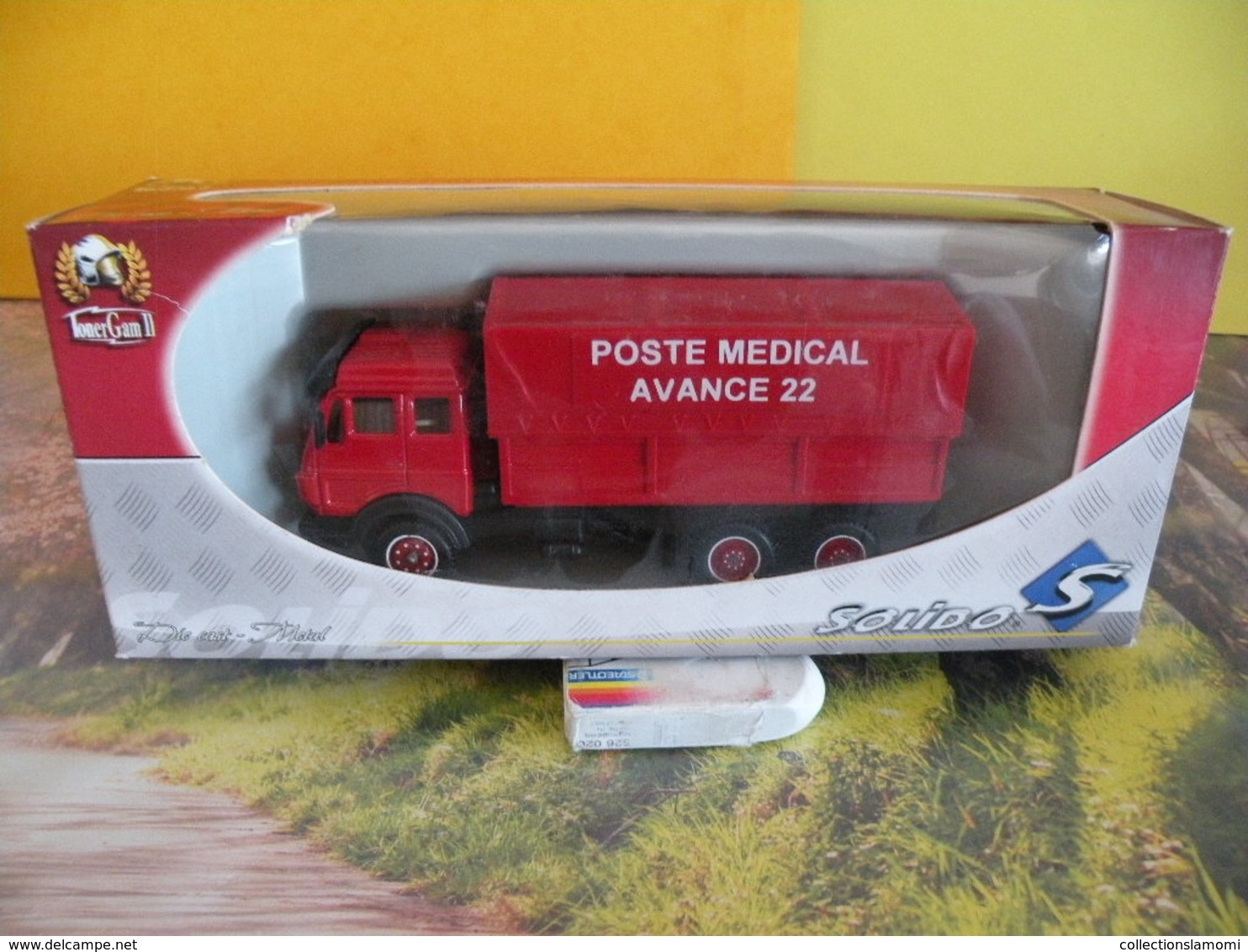 Véhicule De Pompier - Mercedes Poste Médical - 1/43 - SOLIDO France - Pompiers