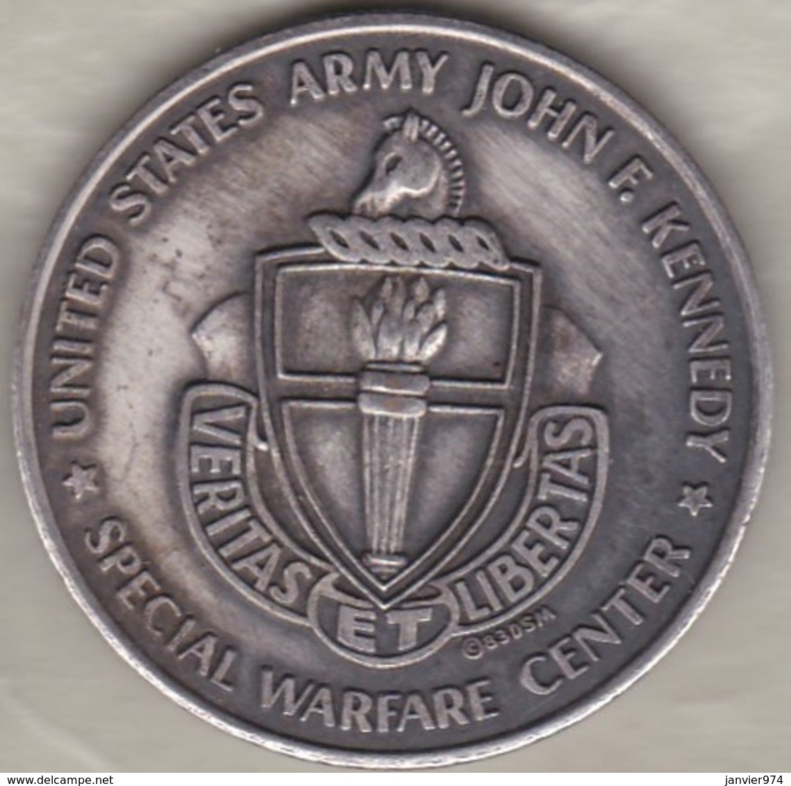 Medal United States Army John F. Kennedy Special Warfare Center - Autres & Non Classés