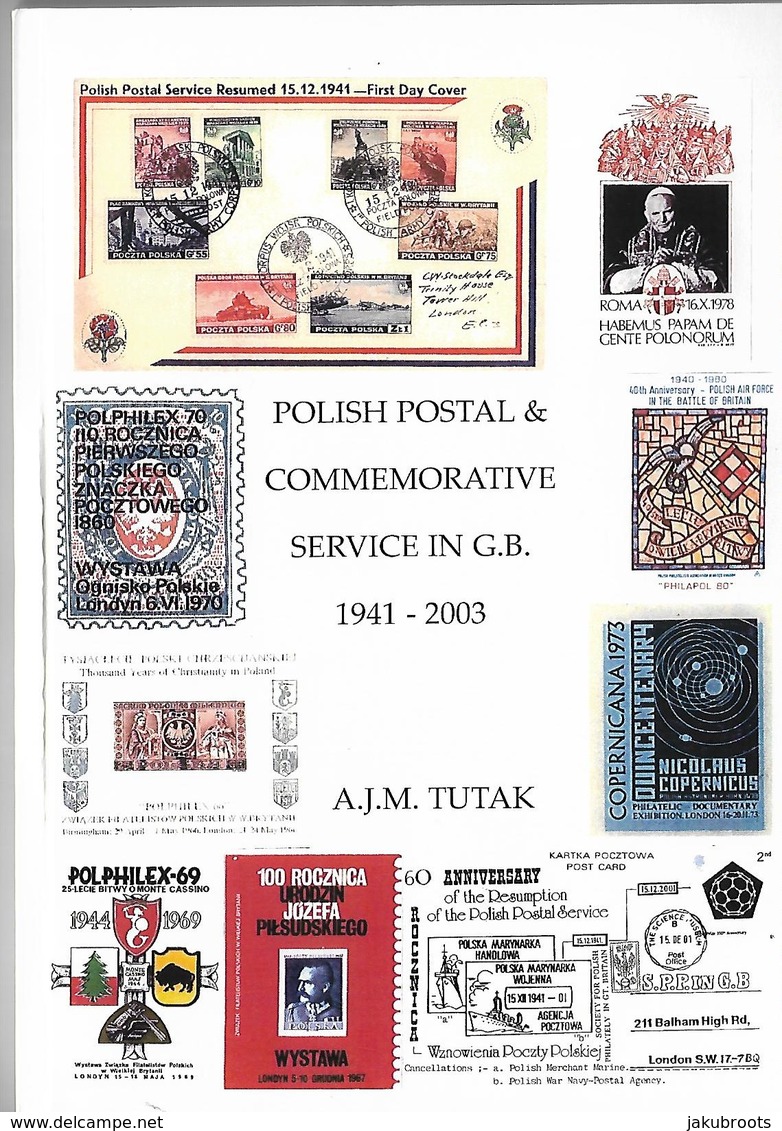 1941--2003. POLISH & COMMEMORATIVE SERVICE IN G.B. - Boeken Over Verzamelen