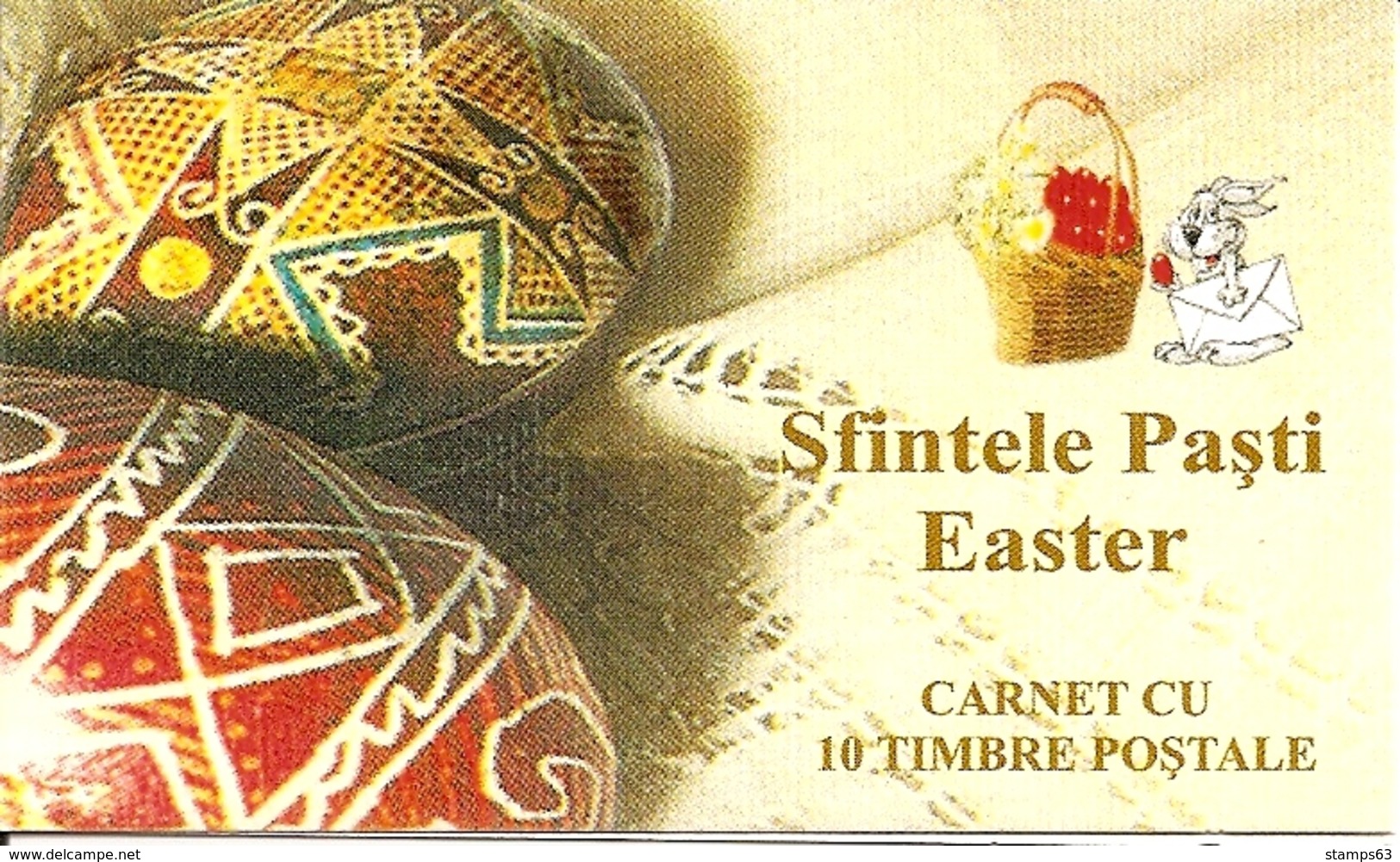 ROMANIA, 2003, Booklet 16, Easter - Carnets