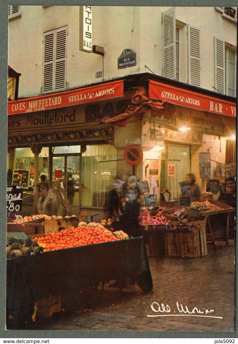 75 - PARIS - Rue Mouffetard Et Son Marché - Paris (05)