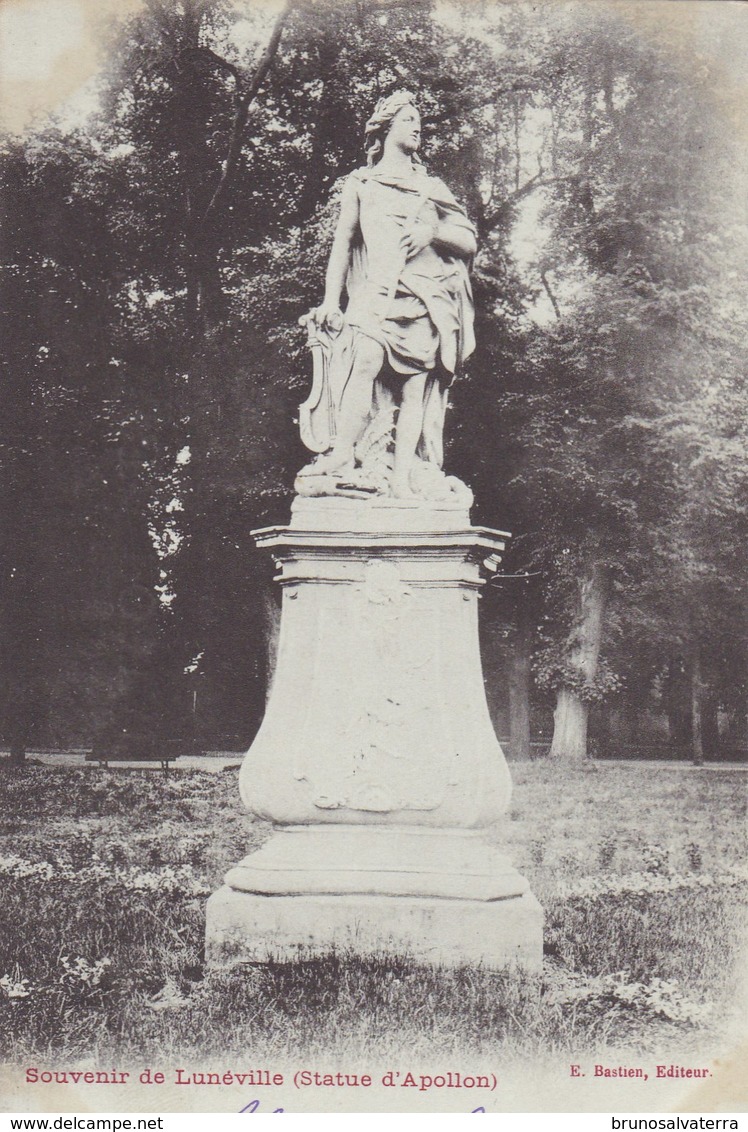 LUNEVILLE - Souvenir De Lunéville (Statue D'Apollon) - Luneville