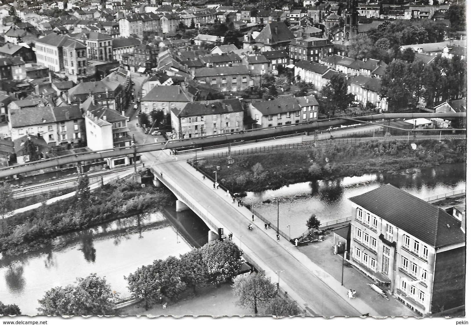 Moyeuvre Grande : 3 Cartes A/  Le Pont , B/ L'église , C/ La Cité Ste Ségolène - Autres & Non Classés