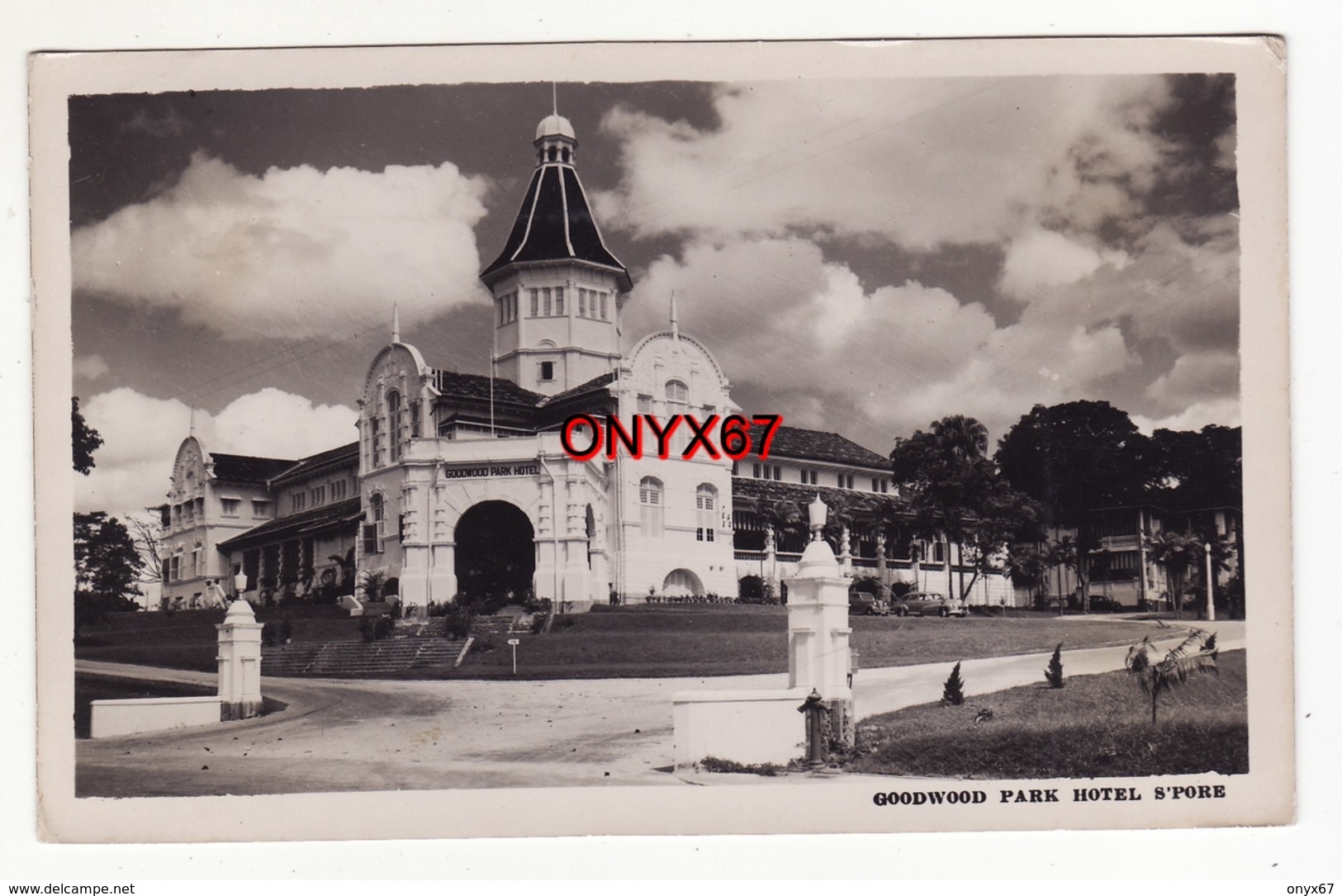 Carte Postale Photo SINGAPOUR-SINGAPORE (Asie-Asia-Asien)  Goodwood Park Hotel - Singapore