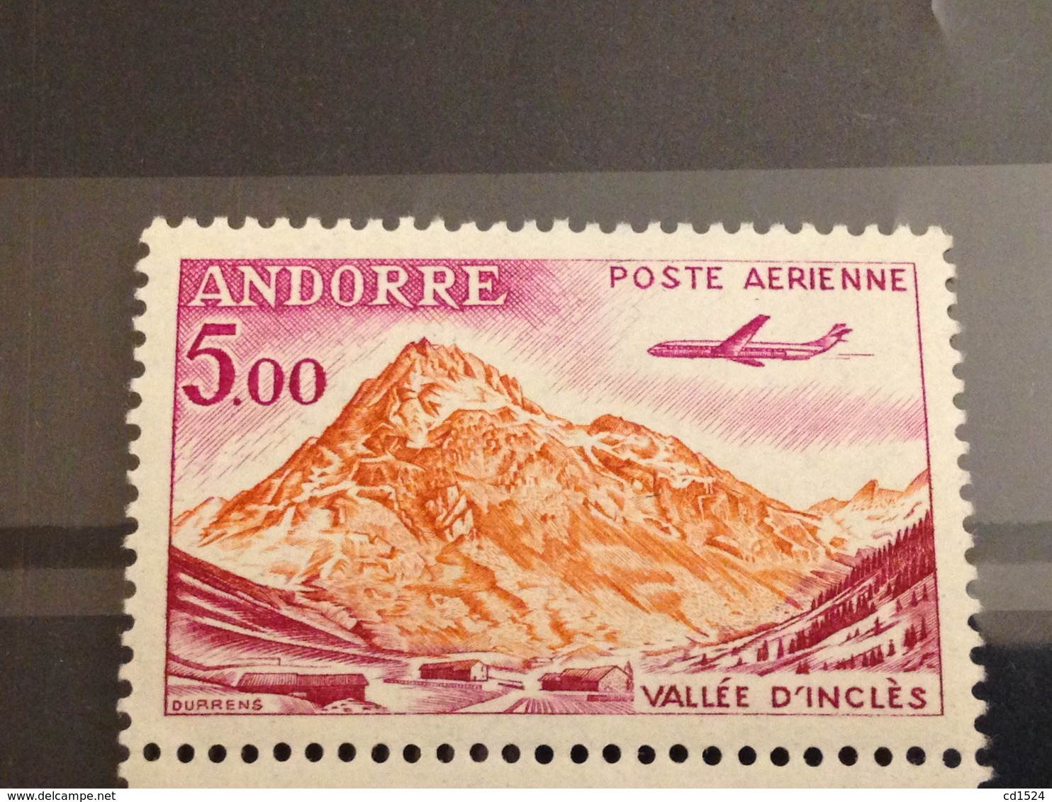 ANDORRE FRANCAIS - Neuf** - Poste Aérienne - 1961 - Luchtpost