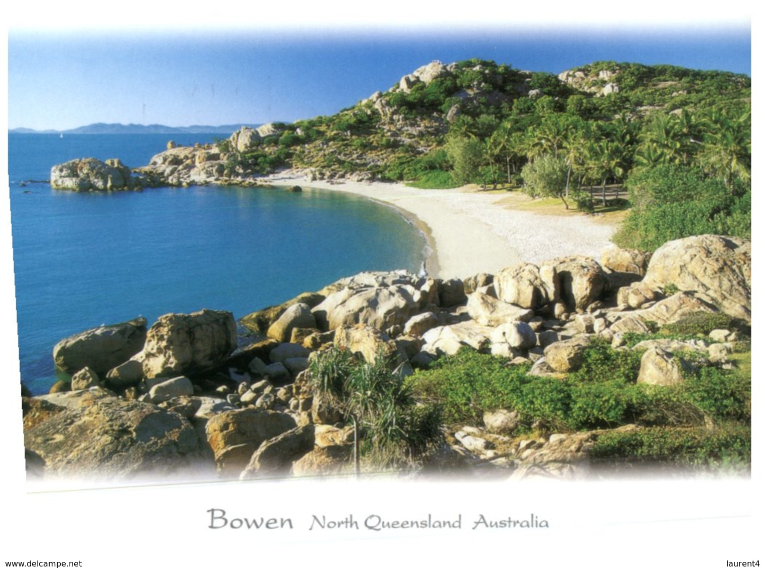 (888) Australia - (With Stamp At Back Of Card) QLD - Bowen - Far North Queensland