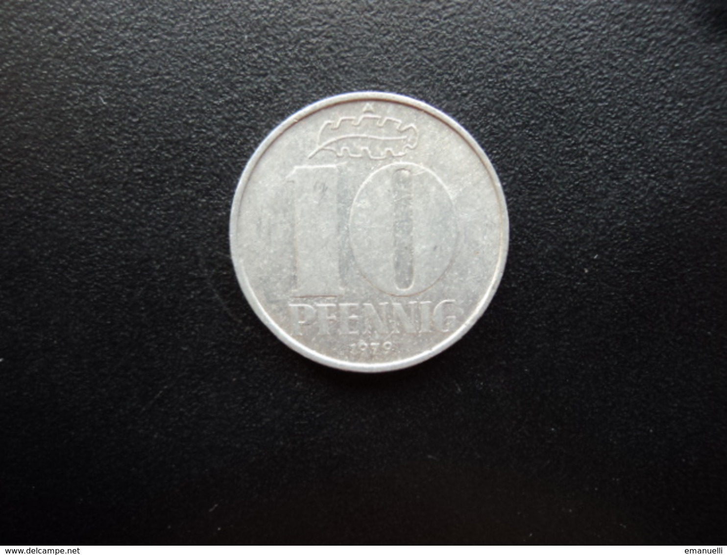 RÉPUBLIQUE DÉMOCRATIQUE ALLEMANDE : 10 PFENNIG   1979 A    KM 10      SUP - 10 Pfennig