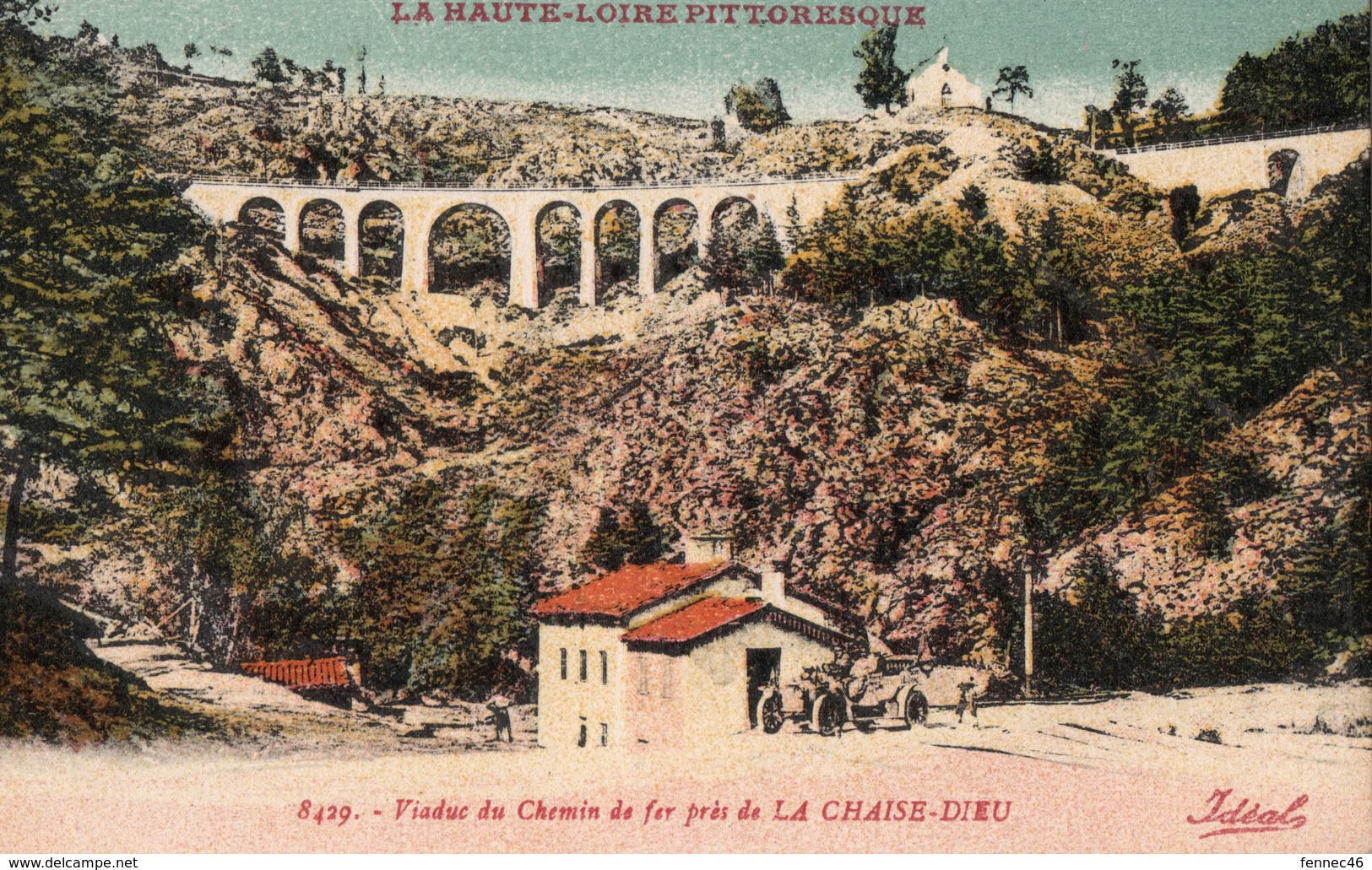 CPA- Viaduc Du Chemin De Fer De La CHAISE-DIEU (C27) - La Chaise Dieu