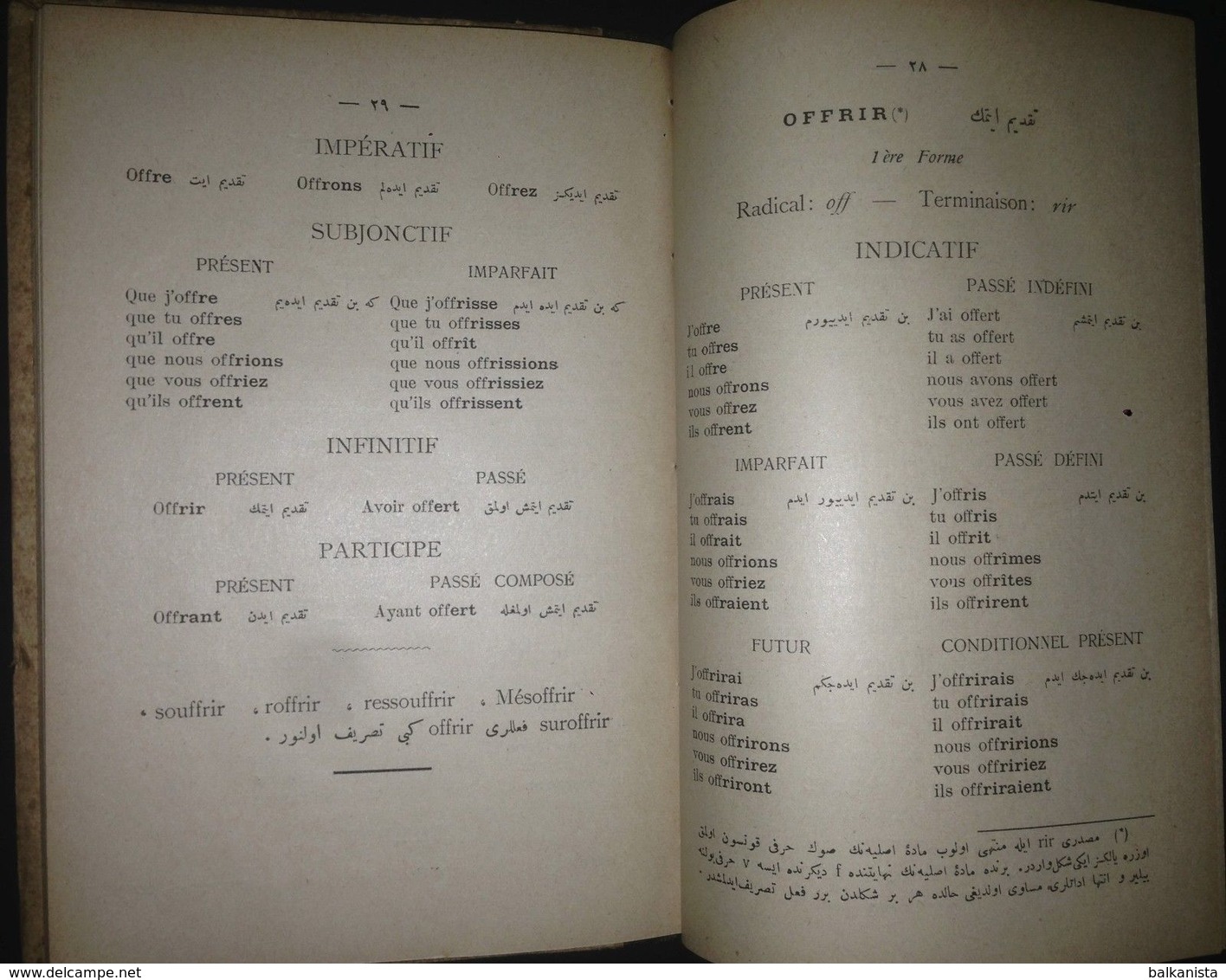 Ottoman French Rehber-i Ef'ali Fransevi Biti Benrubi 1910 - 2 Book