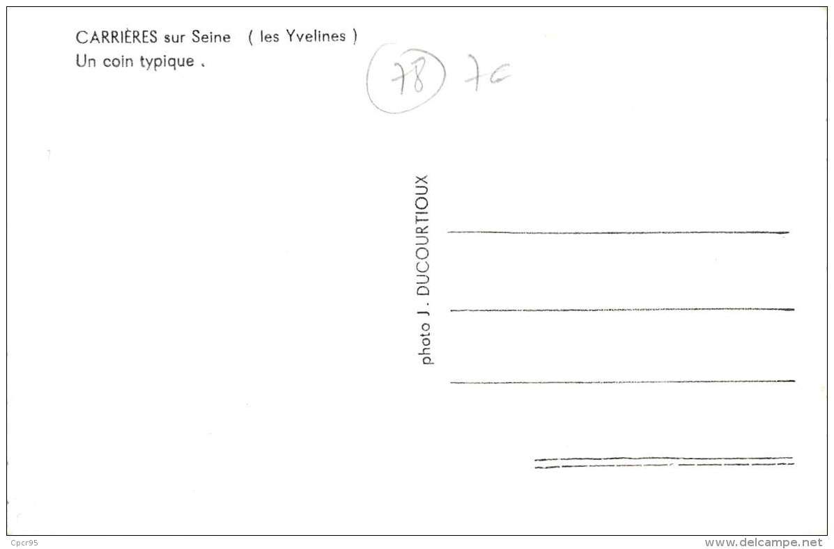 78 . N° 50399 . Carrieres Sur Seine . Panorama .  Cpsm 10 X 15cm. - Carrières-sur-Seine