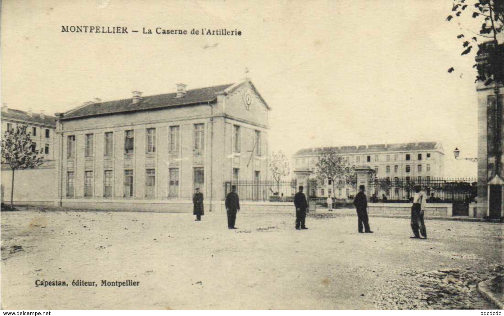 Militaria MONTPELLIER  La Caserne D'Artillerie RV - Montpellier