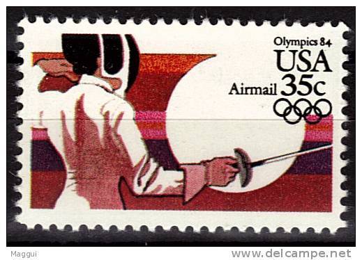 USA   PA 103  * *  Jo 1984  Escrime - Fencing
