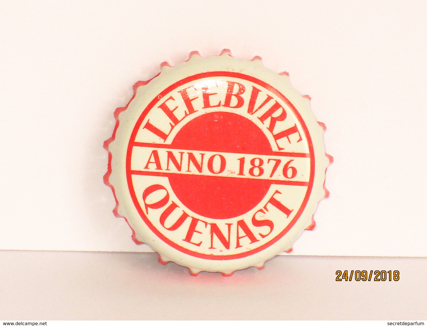 Capsules Ou Plaques De Muselet   BIÈRE  LEFEBVRE QUENAST - Bière