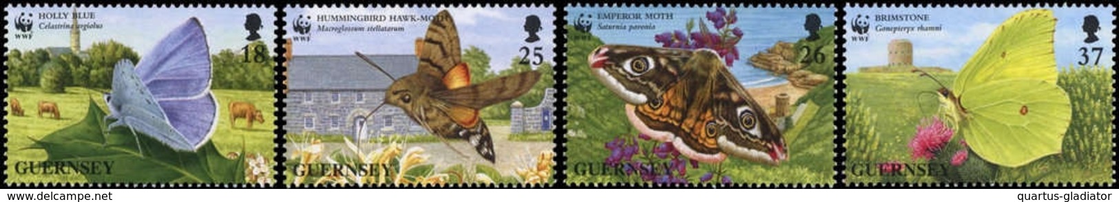 1997, Guernsey, 729-32, ** - Guernsey