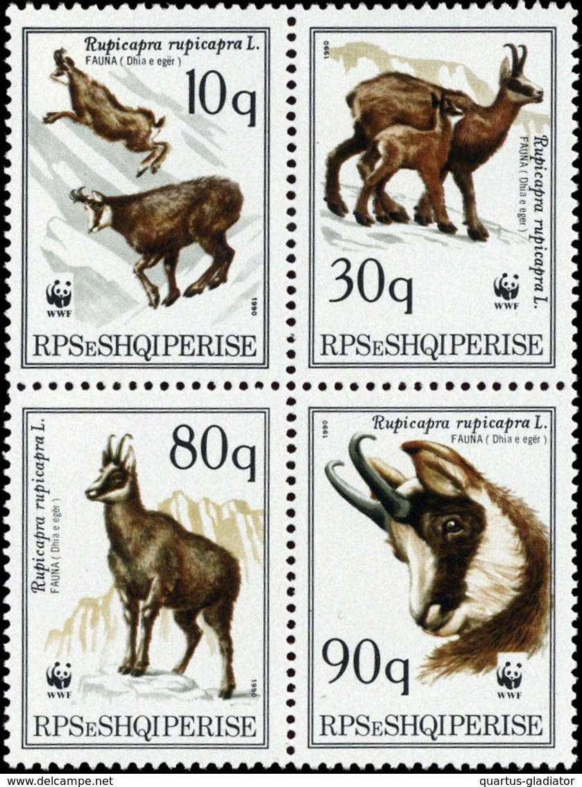 1990, Albanien, 2423-26, ** - Albanien