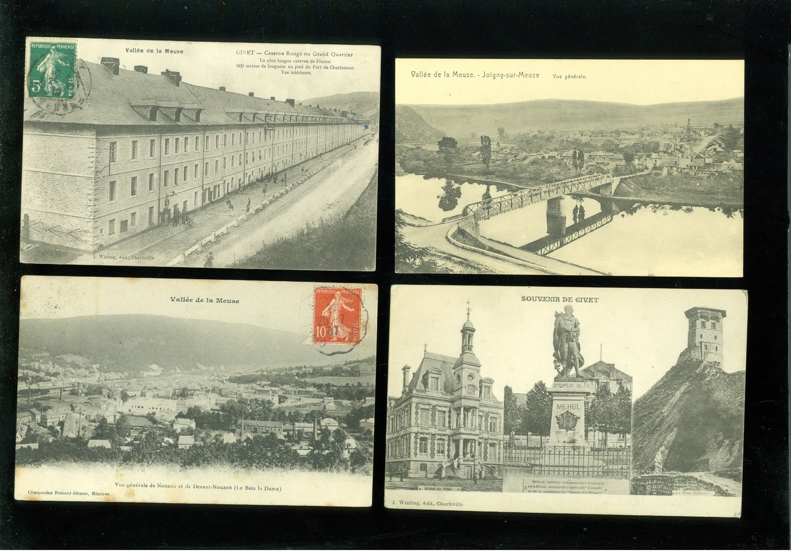 Beau lot de 60 cartes postales de France  Ardennes        Mooi lot van 60 postkaarten van Frankrijk ( 08 ) - 60 scans