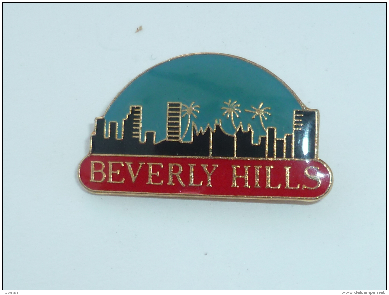 Pin's BEVERLY HILLS - Villes