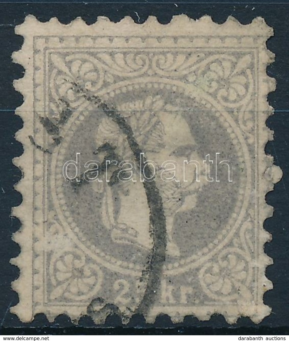 O 1867 25kr '(PE)ST' (65.000) (elvékonyodás / Thin Paper) - Altri & Non Classificati