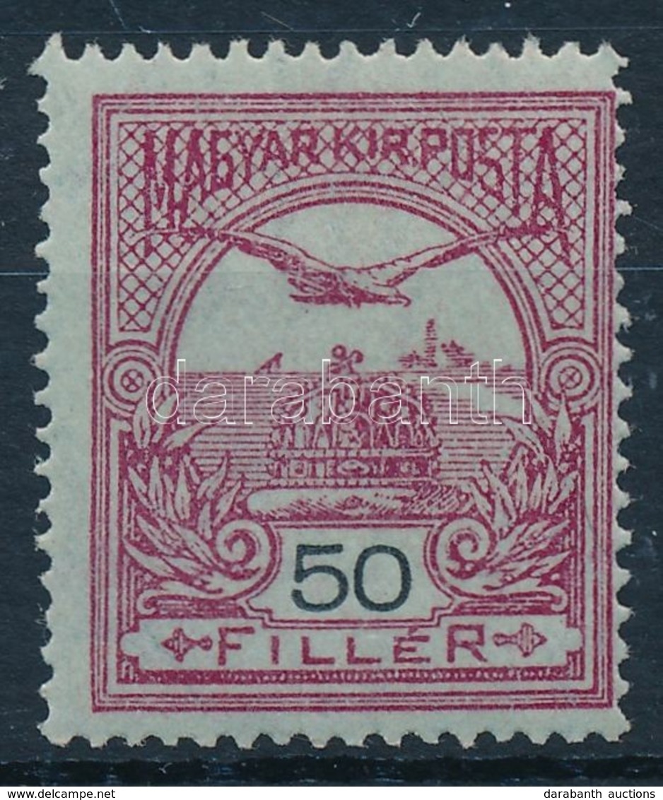 ** 1913 Turul 50f Fekvő Vízjellel (10.000) - Altri & Non Classificati