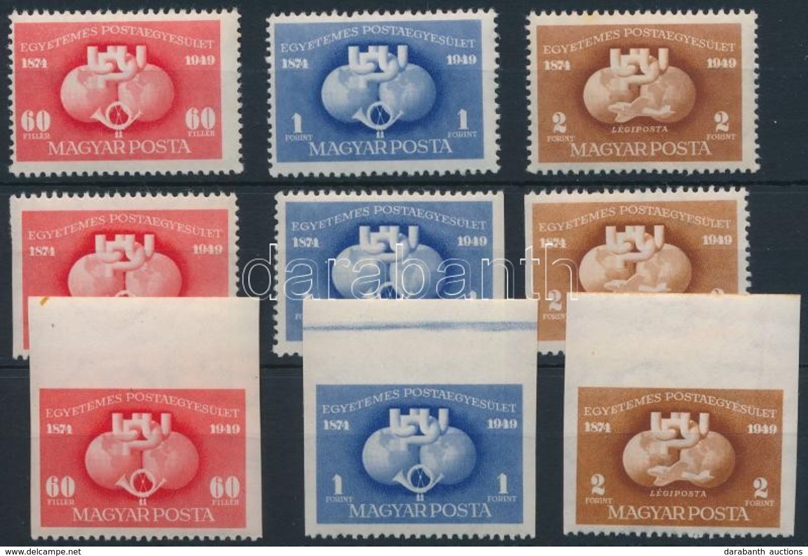 ** 1949 UPU A + C + D Sorok (14.800) - Altri & Non Classificati