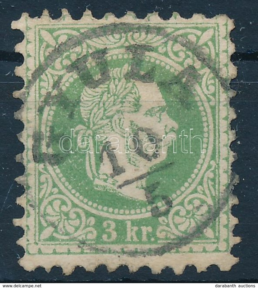 O 1867 3kr 'GYULA' - Other & Unclassified