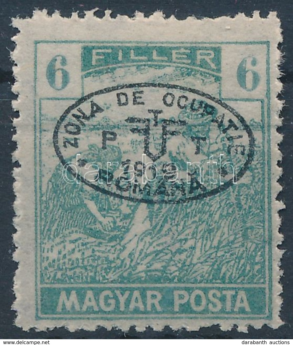 * Debrecen I. 1919 Magyar Posta 6f, Bodor Vizsgálójellel (7.000) - Sonstige & Ohne Zuordnung