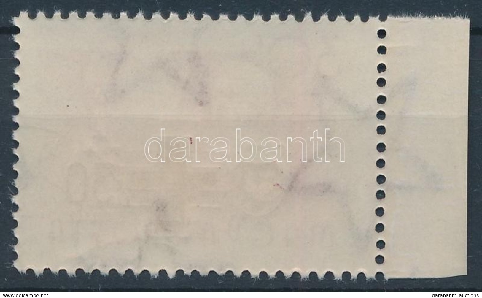 O 1957 Vöröskereszt 30f(+30f) Kettős Felülnyomattal, Az Egyik Vaknyomat / Mi 1483 With Double Overprint, One Is Blind Pr - Otros & Sin Clasificación