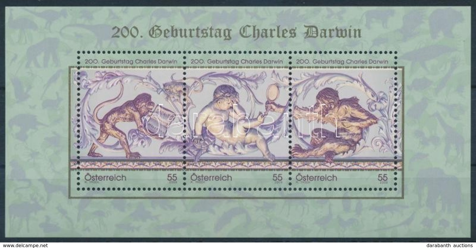 ** 2009 Charles Darwin Blokk Mi 57 - Sonstige & Ohne Zuordnung