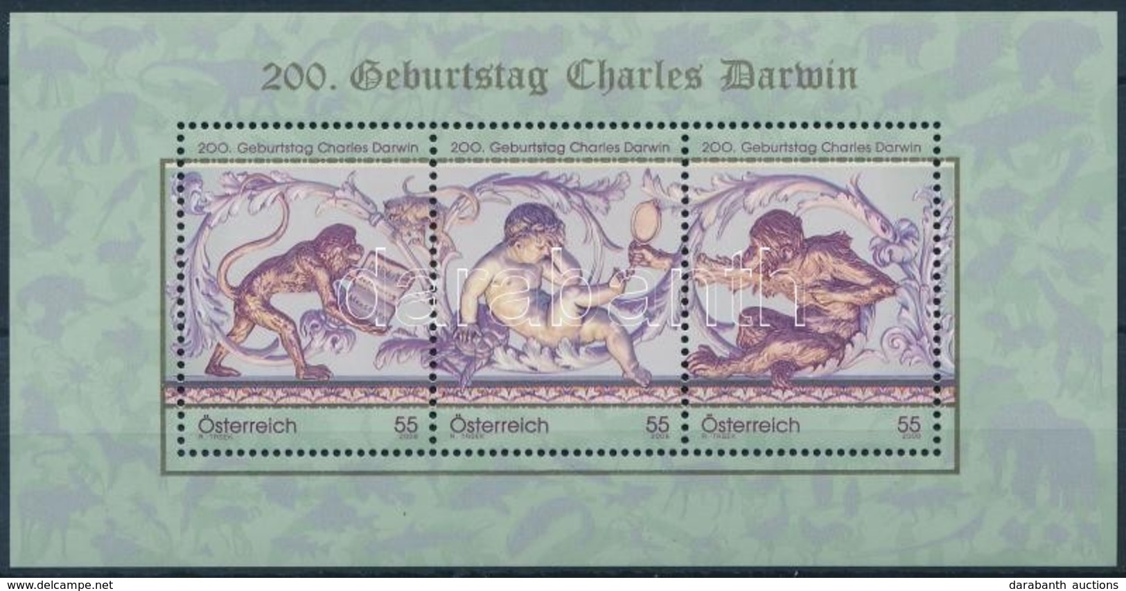 ** 2009 Charles Darwin Blokk Mi 57 - Sonstige & Ohne Zuordnung