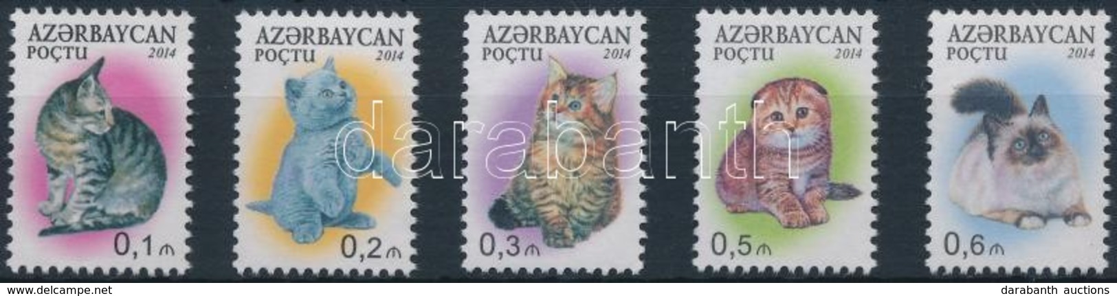 ** 2014 Macskák Sor Mi 1043-1047 - Other & Unclassified