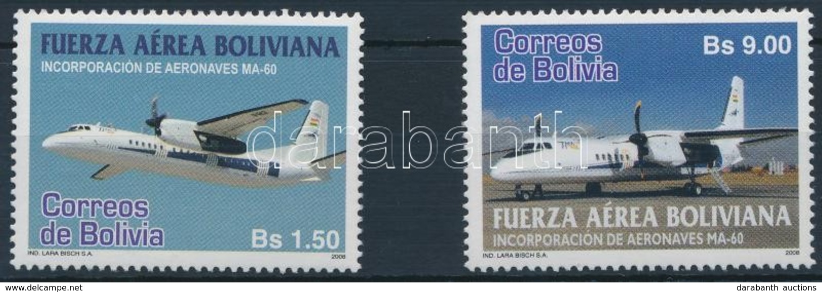 ** 2008 Repülő Sor Mi 1766-1767 - Otros & Sin Clasificación