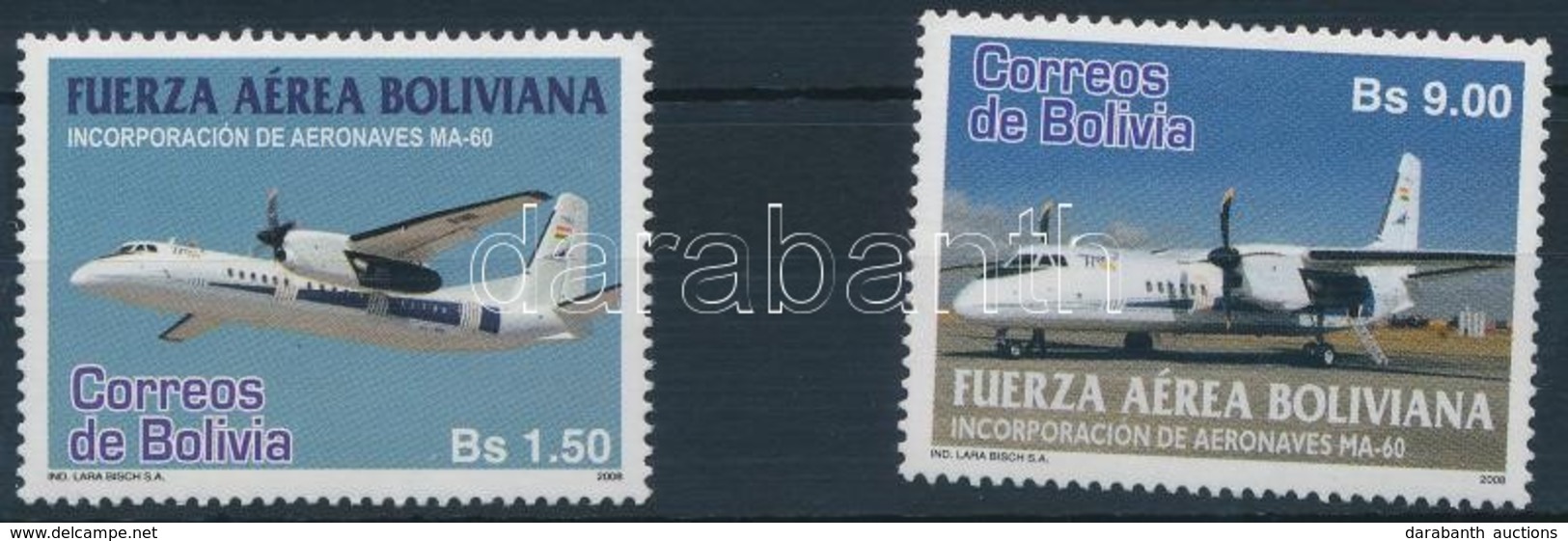 ** 2008 Repülő Sor Mi 1766-1767 - Otros & Sin Clasificación