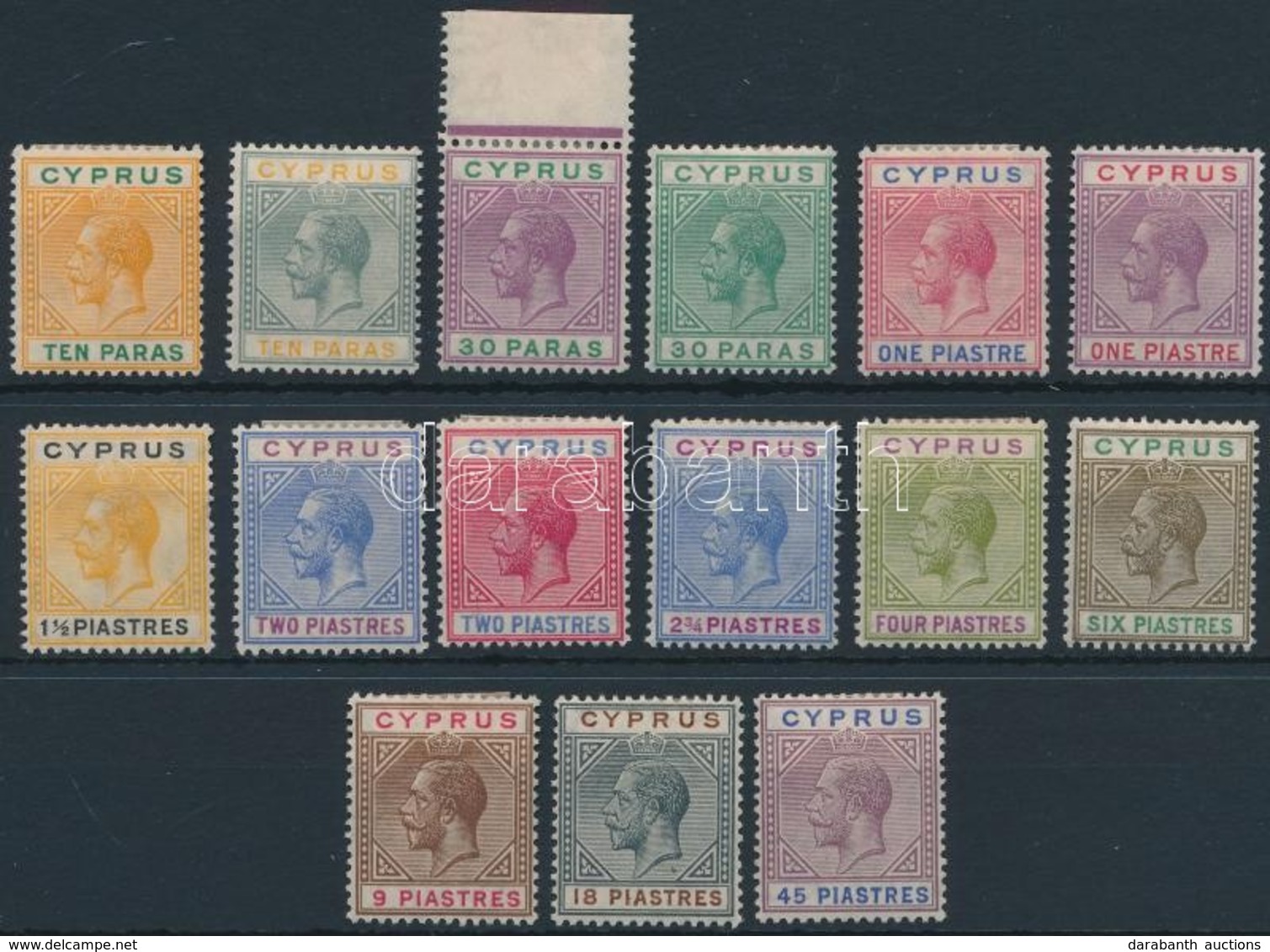 ** * 1921 Forgalmi Sor Mi 69-83 (71 Postatiszta / MNH, 77, 79 Kis Betapadás / Small Gum Disturbances) - Otros & Sin Clasificación