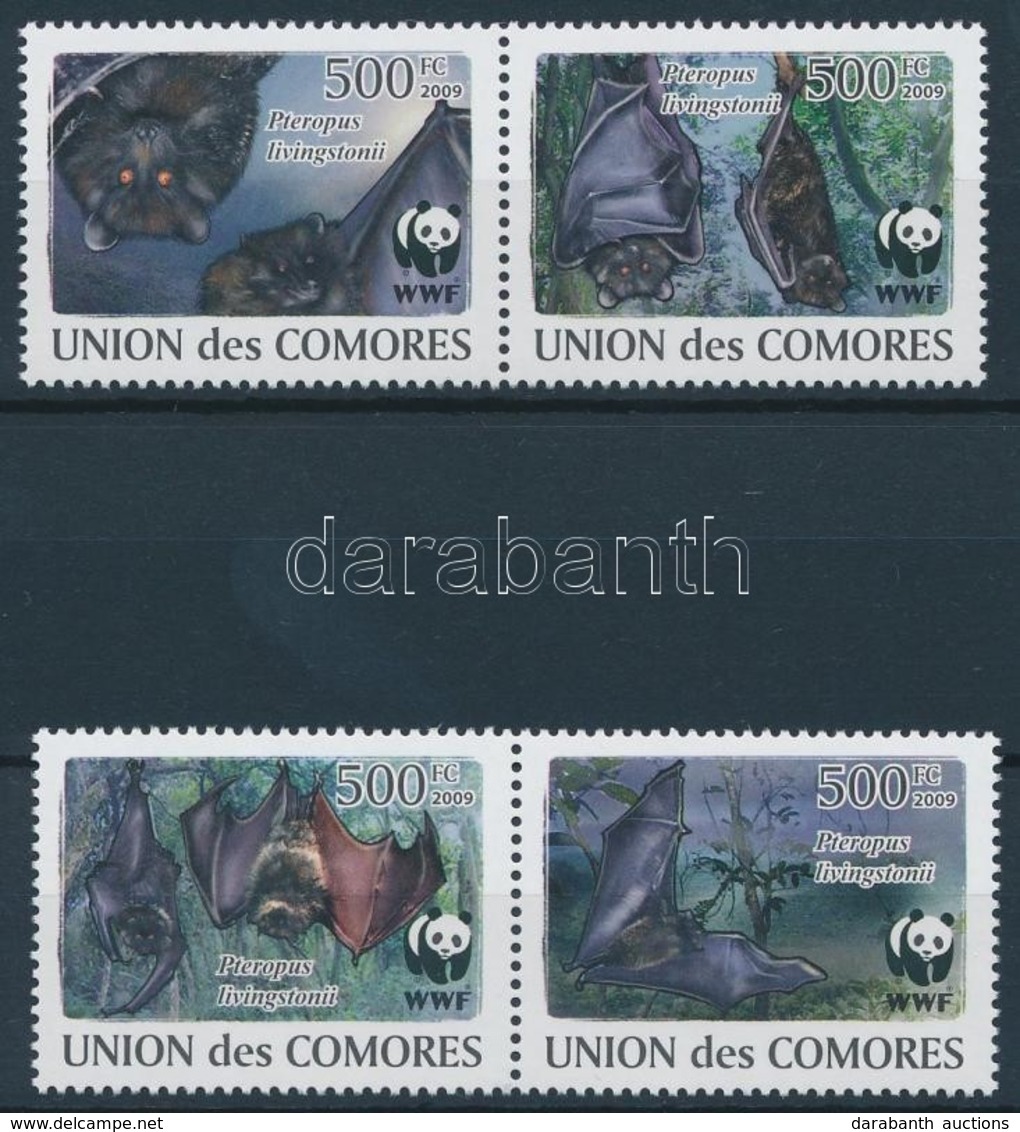 ** 2009 WWF: Denevérek Sor Mi 2212-2215 - Altri & Non Classificati