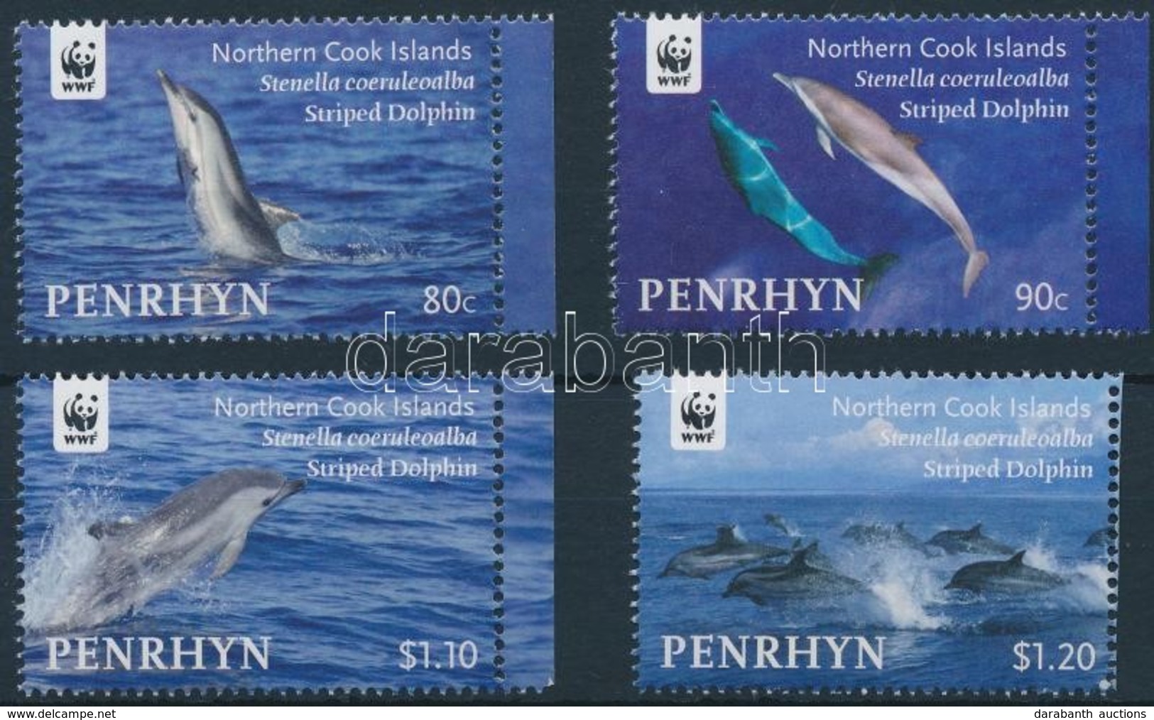 ** 2010 WWF: Delfin Sor Mi 615-618 - Altri & Non Classificati