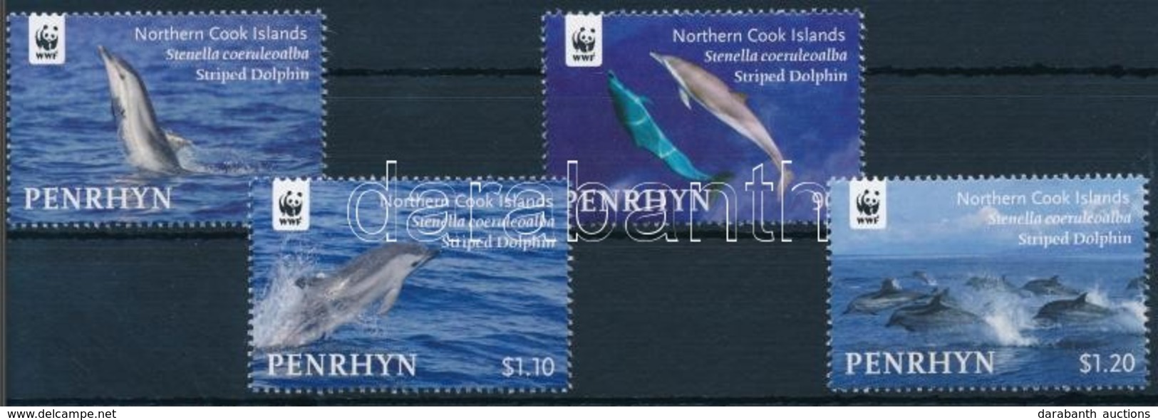 ** 2010 WWF: Delfin Sor Mi 615-618 - Altri & Non Classificati