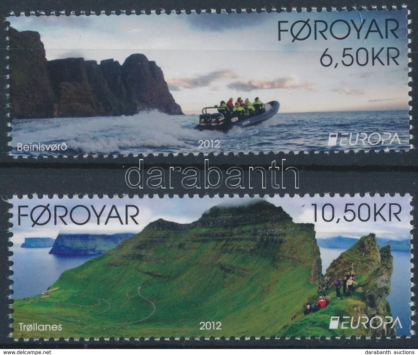 ** 2012 Europa CEPT Látogasson Feröer-szigetekre Mi 753-574 - Altri & Non Classificati