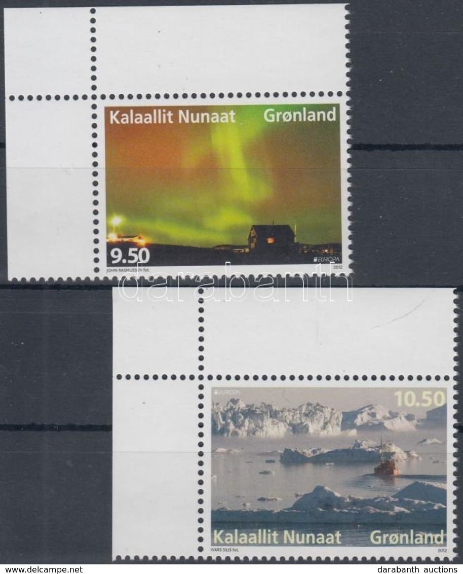 ** 2012 Europa CEPT Látogasson Grönlandra Sor Mi 613-614 - Sonstige & Ohne Zuordnung