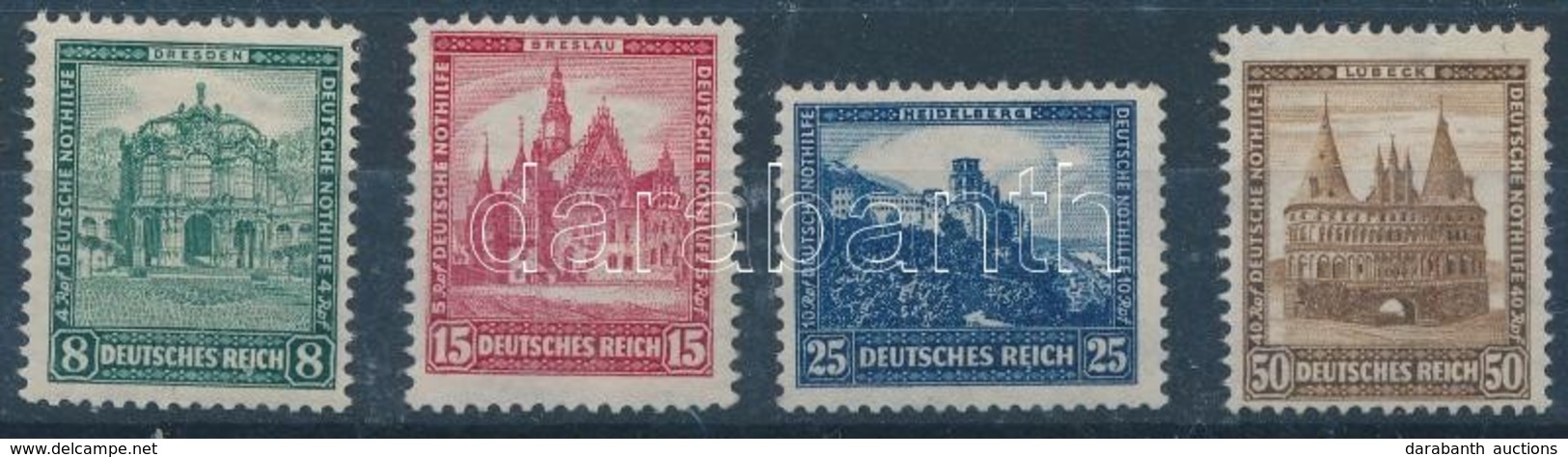 ** 1931 Nothilfe Sor Mi 459-462 - Altri & Non Classificati