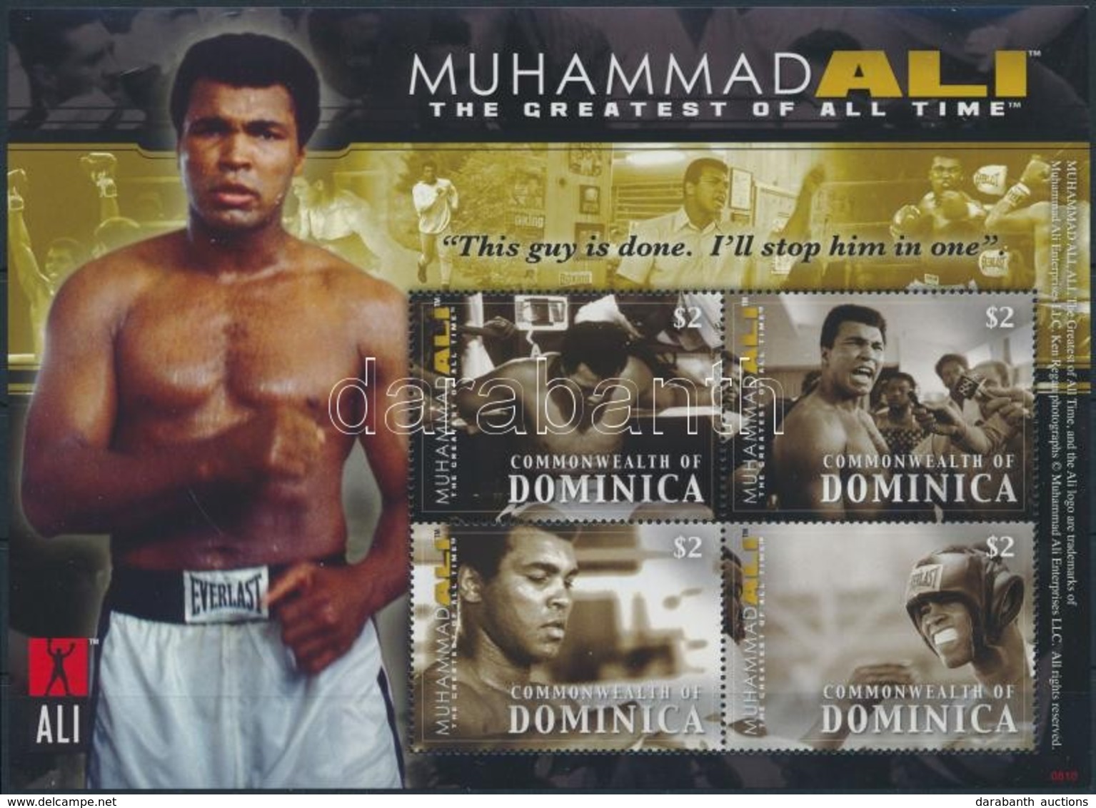 ** 2008 Muhammad Ali Kisív Mi 3884 -3887 - Sonstige & Ohne Zuordnung