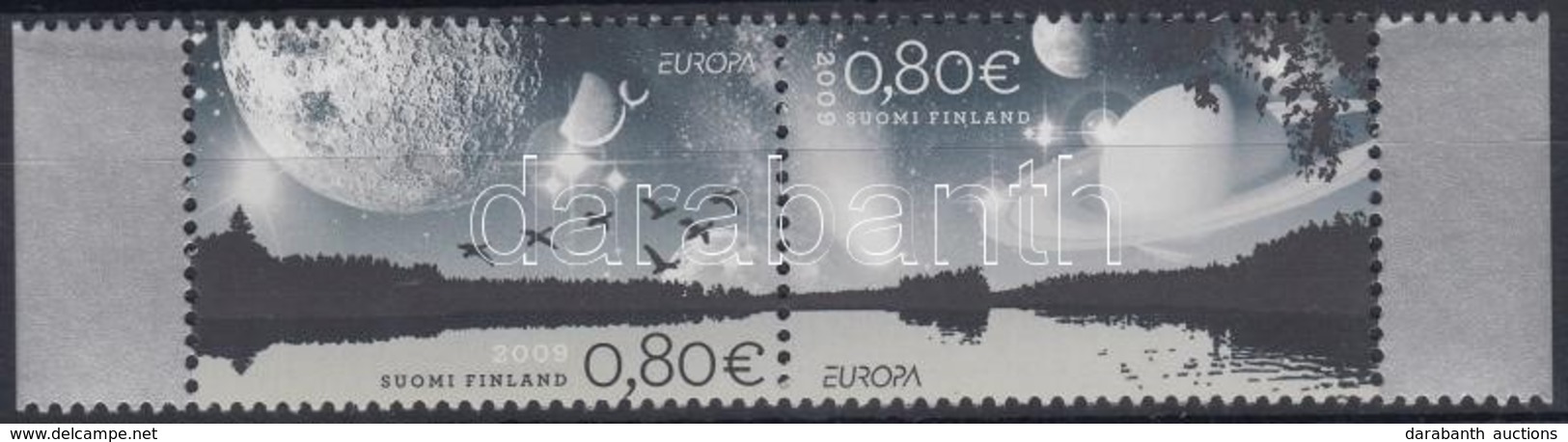 ** 2009 Europa CEPT: Csillagászat ívszéli Pár Mi 1968-1969 - Altri & Non Classificati