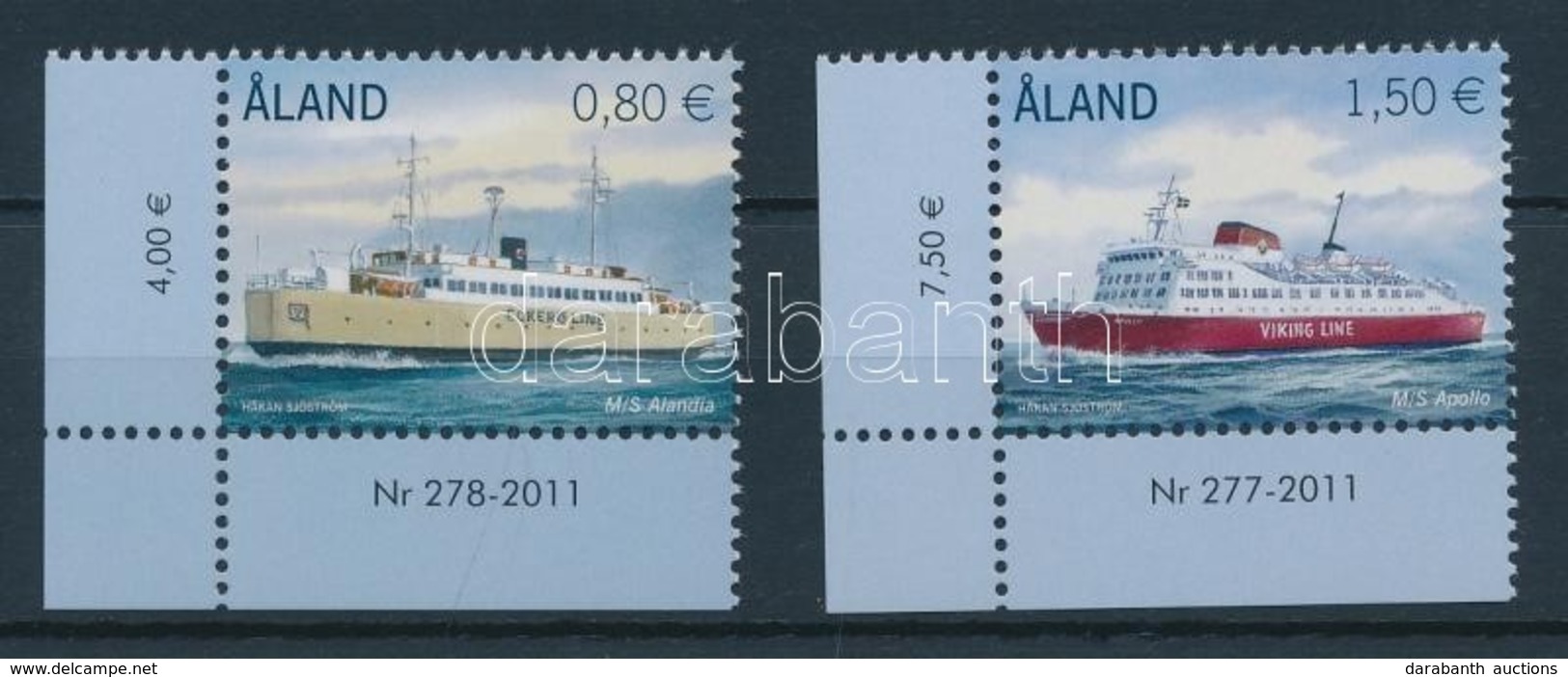 ** 2011 Személyszállító Hajók Mi 337-338 - Altri & Non Classificati