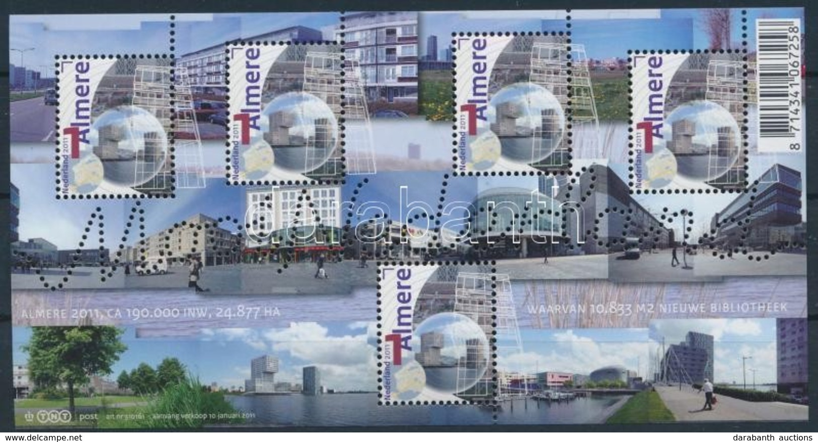 ** 2011 Gyönyörű Hollandia (XXVIII) Kisív Mi 2827 - Altri & Non Classificati