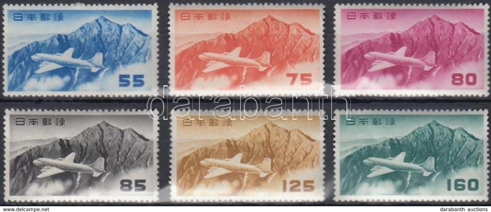 * 1952 Repülés Sor Mi 576-581 - Altri & Non Classificati