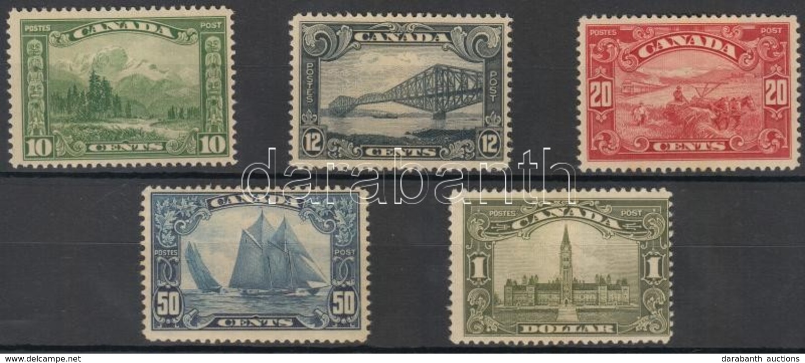 * 1928 Forgalmi Bélyeg Sor/ Definitive Stamp Set Mi 134-138 - Altri & Non Classificati