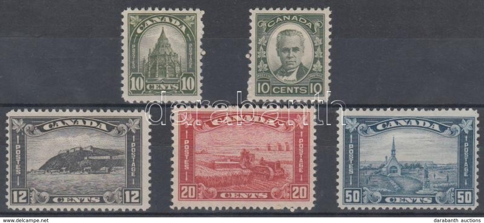 * 1930 Forgalmi / Definitives Mi 150-154 - Otros & Sin Clasificación