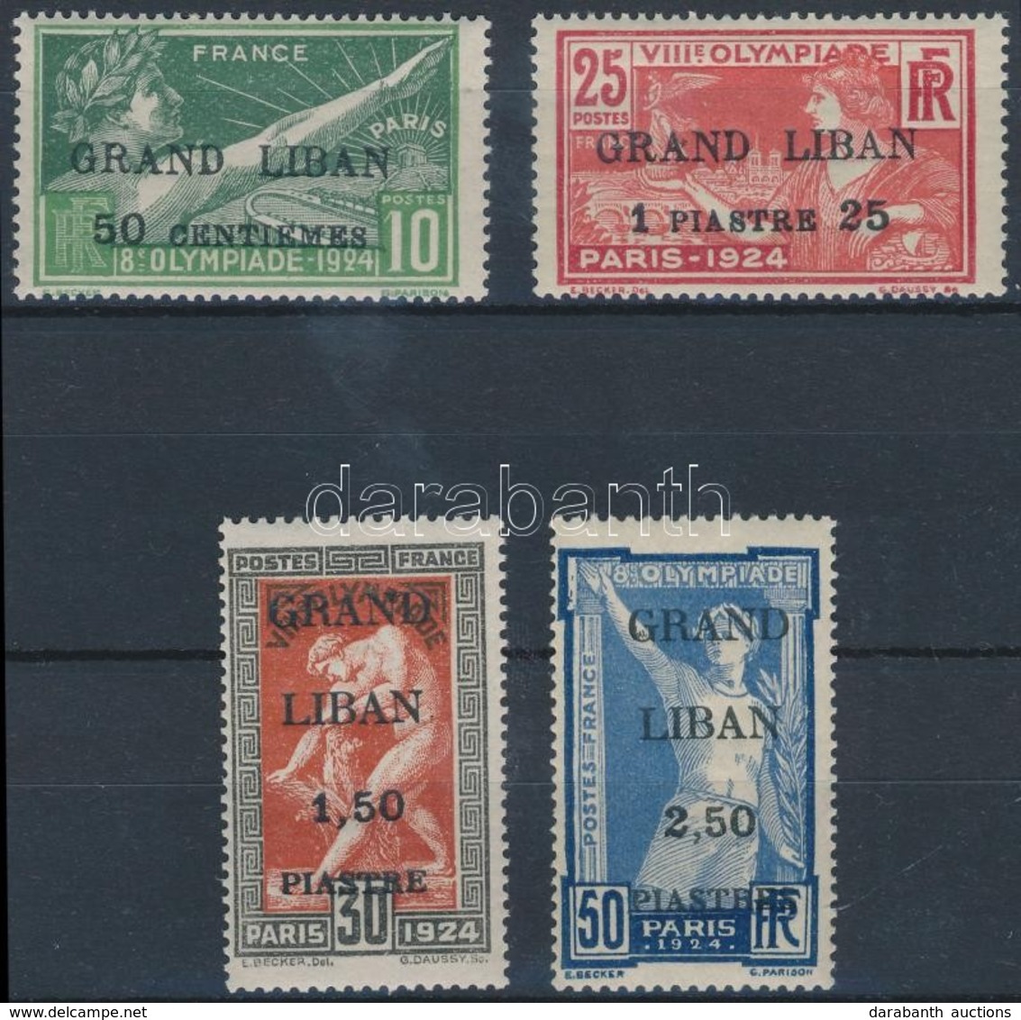 ** 1924 Olimpiai Játékok Sor Mi 22-25 - Altri & Non Classificati