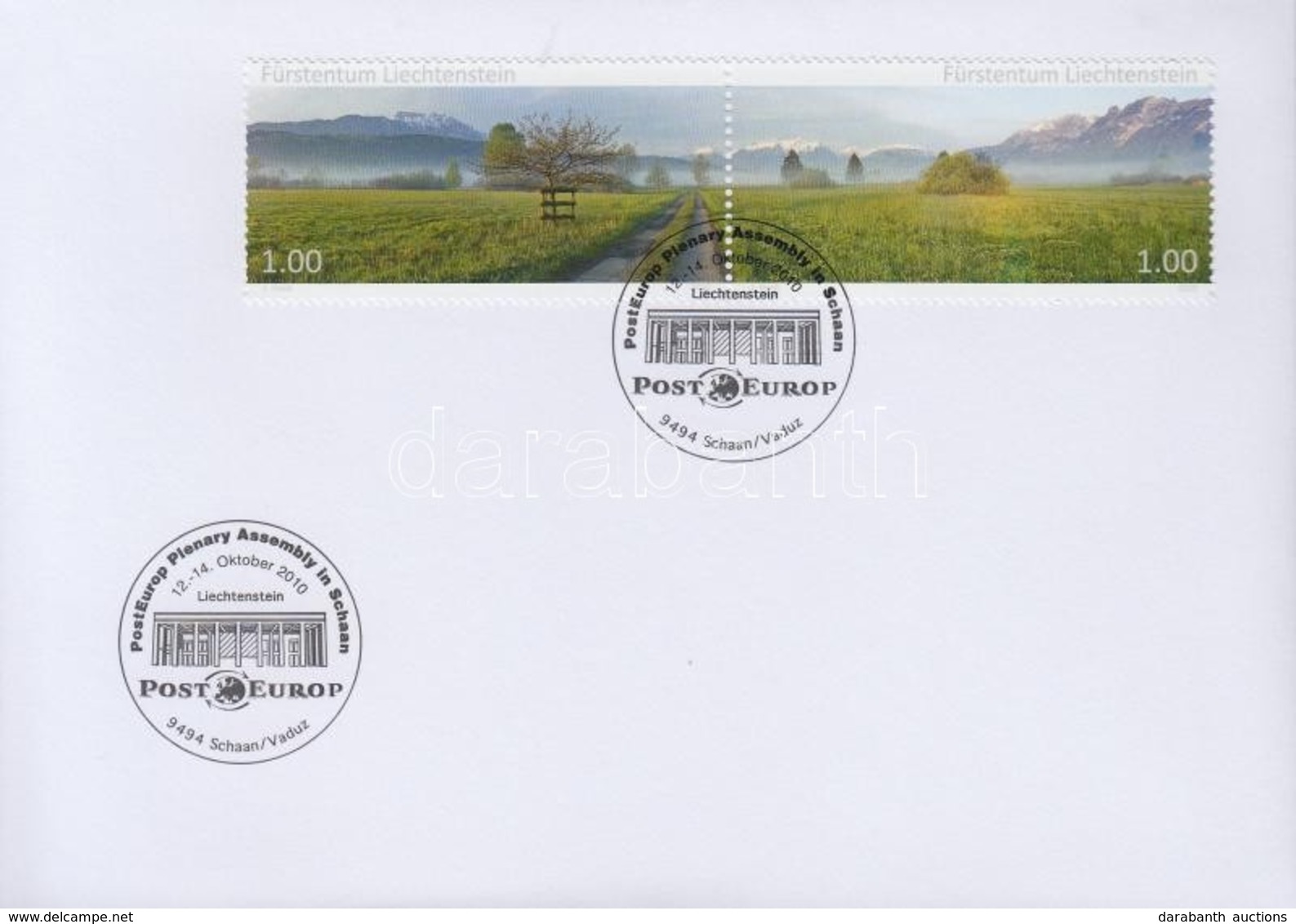 2010 Tájkép Pár Mi 1564-1565 FDC - Sonstige & Ohne Zuordnung