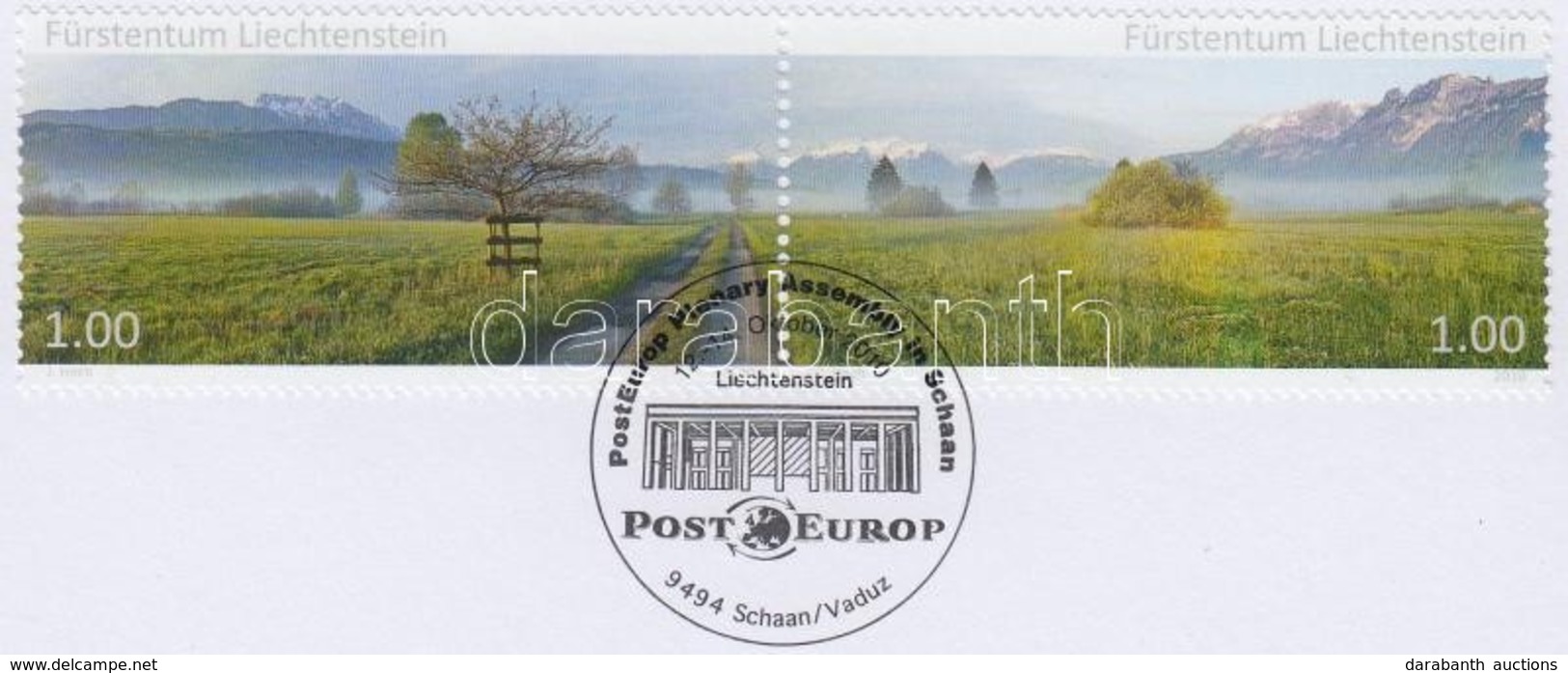 2010 Tájkép Sor Párban Mi 1564-1565 FDC - Altri & Non Classificati