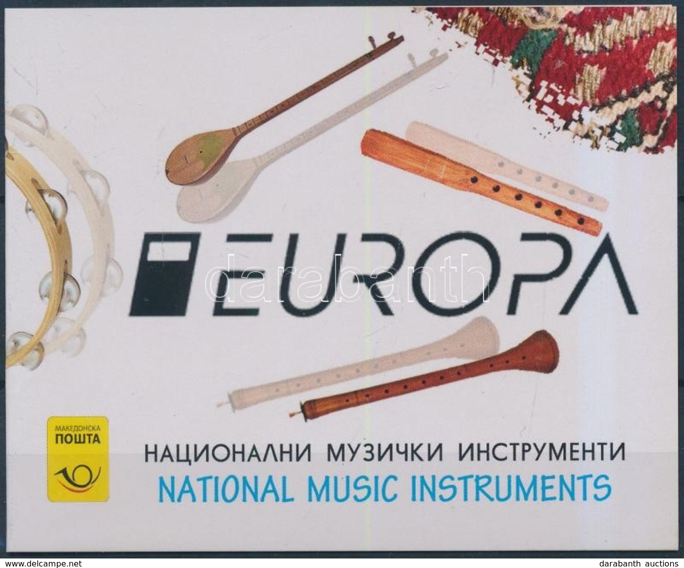 ** 2014 Europa CEPT Hangszerek Bélyegfüzet Mi MH 2 - Altri & Non Classificati